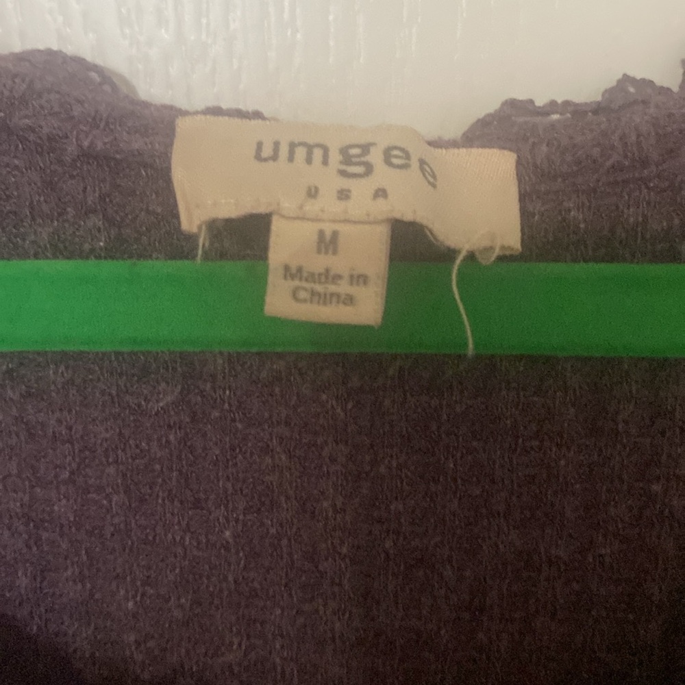 Umgee purple ruffle tank - Picture 2 of 4